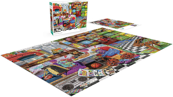 Buffalo Games - Aimee Stewart - Pizza Arcade - 1500 Piece Jigsaw Puzzle
