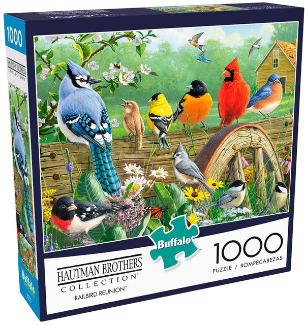 Buffalo Games - Hautman Brothers - Railbird Reunion - 1000 Piece Jigsaw Puzzle