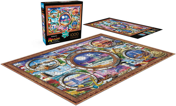 Buffalo Games - Marine Color - from Sea to Shining Sea - 1000Piece Jigsaw Puzzle