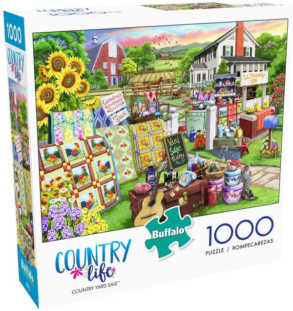 Buffalo Games - Country Yard Sale - 1000 Piece Jigsaw Puzzle