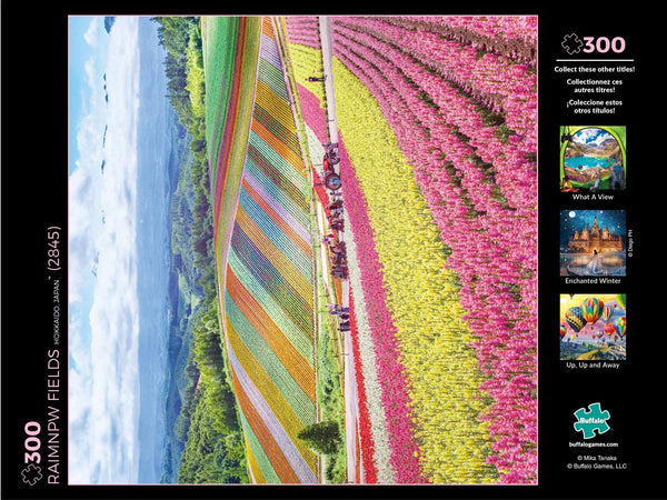 Buffalo Games - Rainbow Fields - 300 Largepiece Jigsaw Puzzle