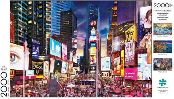 Buffalo Games - Times Square - 2000 Piece Jigsaw Puzzle