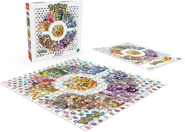 Buffalo Games - Pokemon - Kanto Edition - 300 Large Piece Jigsaw Puzzle