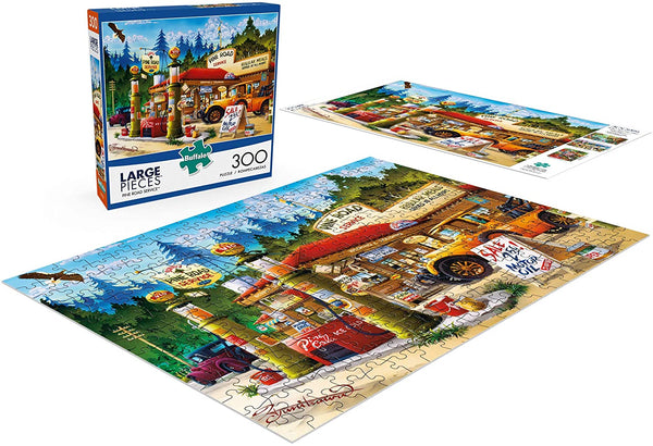 Buffalo Games - Pine Road Service - 300 Large Piece Jigsaw Puzzle