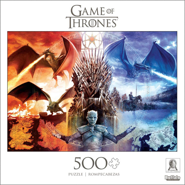 Buffalo Games - Game of Thrones - Fire & Ice - 500 Piece Jigsaw Puzzle