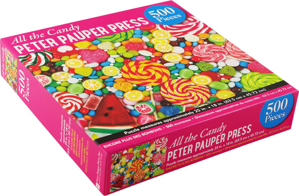 Peter Pauper Press - All The Candy Jigsaw Puzzle (500 Pieces)