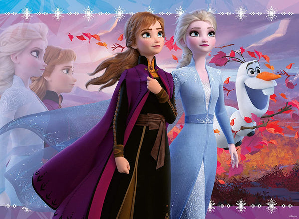 Ravensburger - Disney Frozen 2 Strong Sisters Glitter Jigsaw Puzzle (100 pieces)