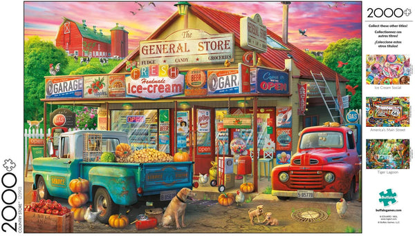 Buffalo Games - Country Store - 2000 Piece Jigsaw Puzzle