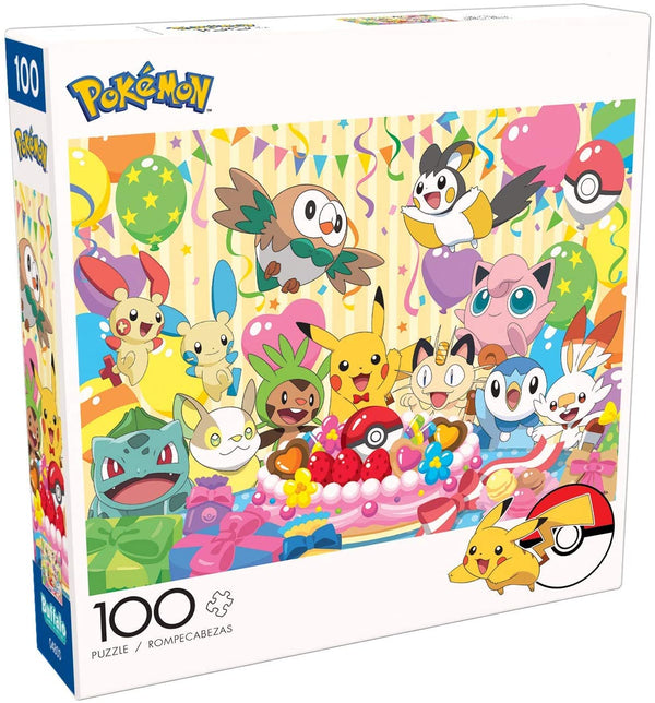 Buffalo Games - Pokemon Birthday Party - 100 Piece Jigsaw Puzzle
