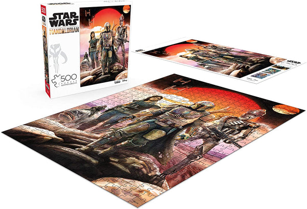 Star Wars - The Mandalorian - Bounty Hunting is A Complicated Profession - 500 Piece Jigsaw Puzzle