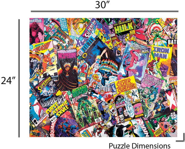 Springbok Puzzles Comic Books Galore Jigsaw Puzzle (1000 Piece)