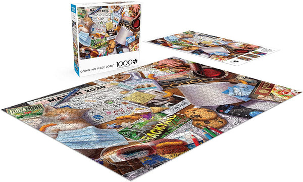 Buffalo Games - Aimee Stewart - Going No Places 2020 - 1000 Piece Jigsaw Puzzle