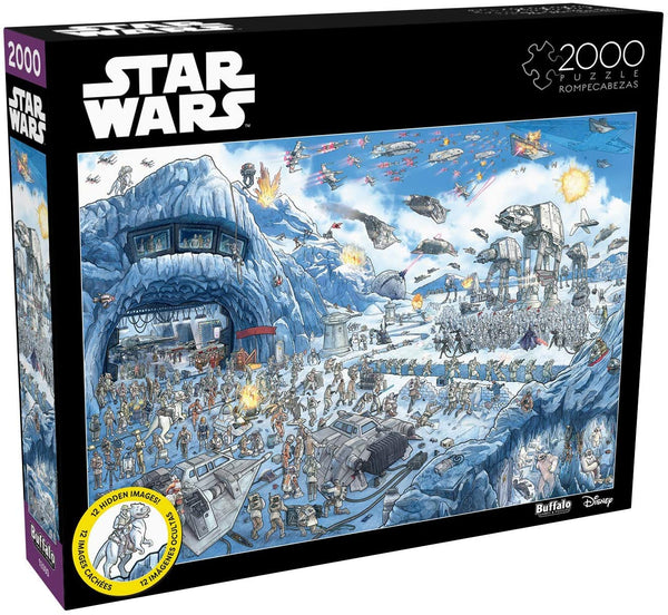 Star Wars - Search Inside: Battle of Hoth - 2000 Piece Jigsaw Puzzle