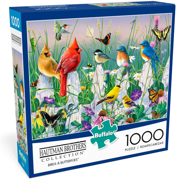 Buffalo Games - Hautman Brothers - Birds & Butterflies - 1000 Piece Jigsaw Puzzle