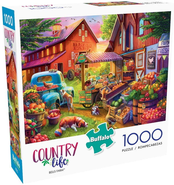 Buffalo Games - Bells Farm - 1000 Piece Jigsaw Puzzle