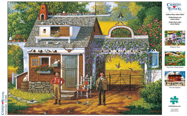 Buffalo Games - Charles Wysocki - Pigeon Pals - 1000 Piece Jigsaw Puzzle