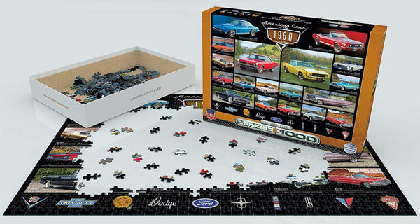 EuroGraphics - Cruisin Classics 1960s Jigsaw Puzzle (1000 Pieces)