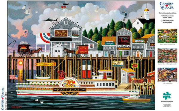 Buffalo Games By The Sea By Charles Wysocki Jigsaw Puzzle (1000 Pieces)