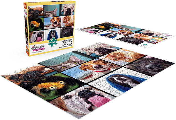 Buffalo Games - Pet's Virtual Hangout - 300 Large Piece Jigsaw Puzzle