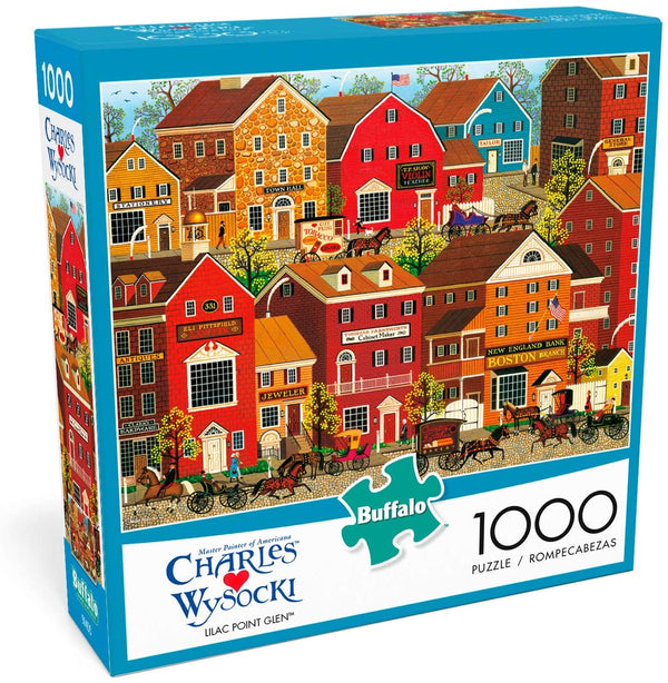 Buffalo Games - Charles Wysocki - Lilac Point Glen - 1000 Piece Jigsaw Puzzle