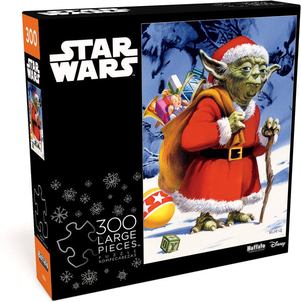 Buffalo Games - Star Wars - Holiday Yoda - 300 Large Piece Jigsaw Puzzle