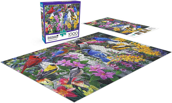 Buffalo Games - North American Songbirds - Gathering of Friends - 1000 Piece Jigsaw Puzzle