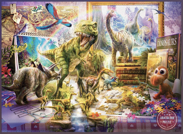 Anatolian - Dino Toys Come Alive Jigsaw Puzzle (1000 Pieces)