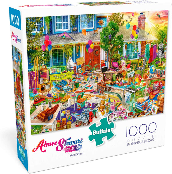 Buffalo Games - Aimee Stewart Yard Sale - 1000 Piece Jigsaw Puzzle