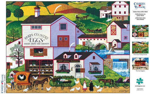 Buffalo Games - Charles Wysocki - Virginias Nest - 1000 Piece Jigsaw Puzzle