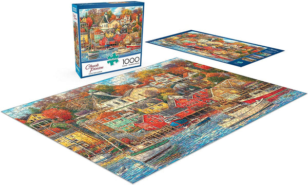Buffalo Games - Good Times Harbor - 1000 Piece Jigsaw Puzzle