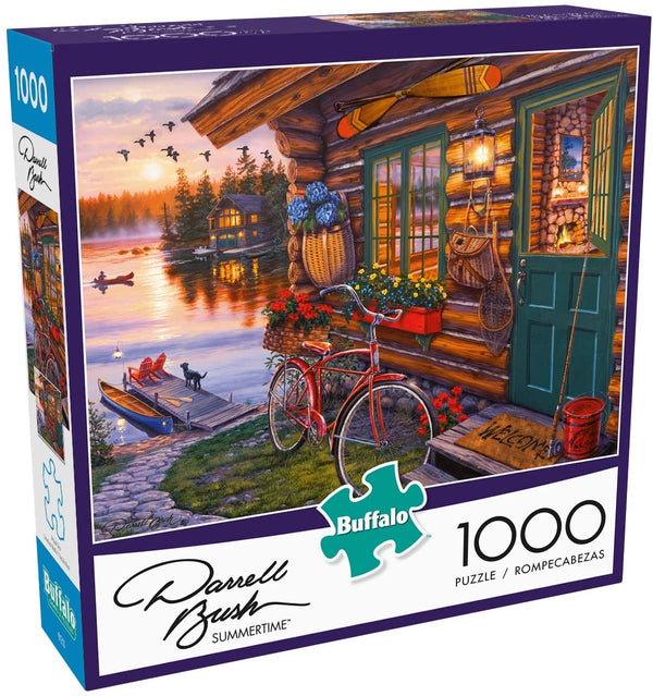 Buffalo Games Summertime by Darrell Bush Jigsaw Puzzle (1000 Piece)
