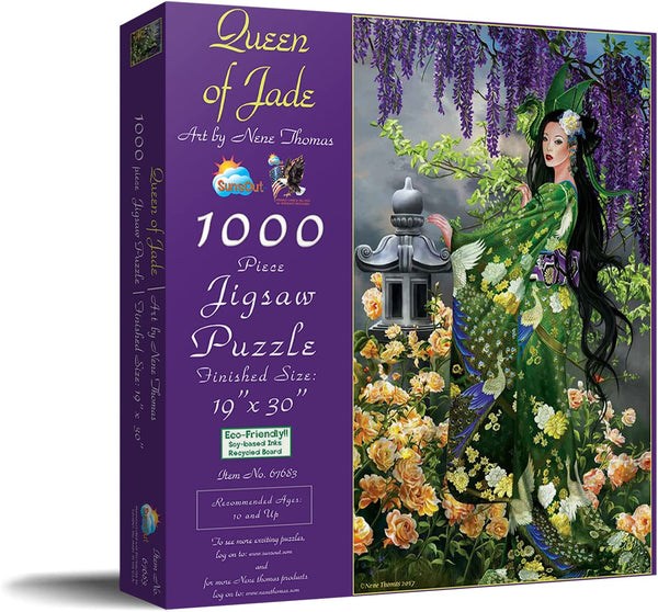 Sunsout - Queen Of Jade by Nene Thomas Jigsaw Puzzle (1000 Pieces)