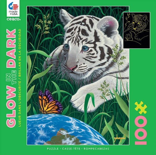Ceaco - A Touch of Hope - Glow in the Dark by Schimmel Jigsaw Puzzle (100 Pieces)