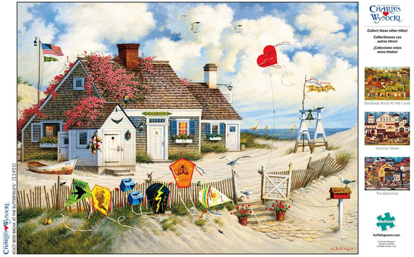 Buffalo Games - Charles Wysocki - Root Beer Break at The Butterfield's - 1000 Piece Jigsaw Puzzle