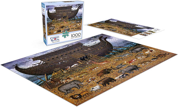 Buffalo Games - Charles Wysocki - Noah & Friends - 1000 Piece Jigsaw Puzzle