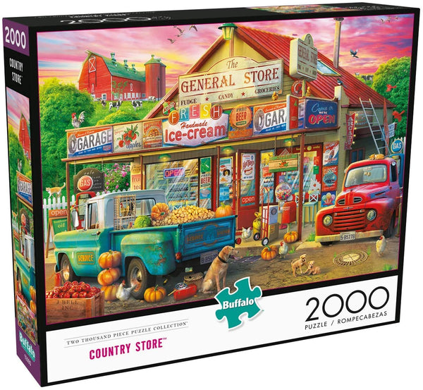 Buffalo Games - Country Store - 2000 Piece Jigsaw Puzzle