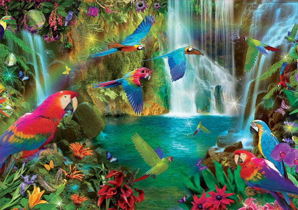 Educa - Tropical Parrots Jigsaw Puzzle (1000 Pieces)