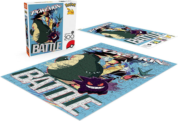 Buffalo Games - Pokemon - Pokemon Battle Distortion - 300 Large Piece Jigsaw Puzzle