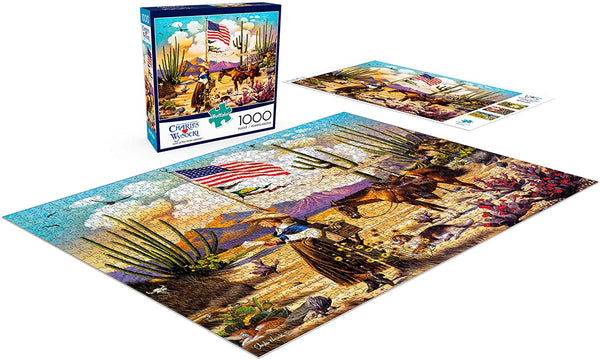 Buffalo Games - Charles Wysocki - Love Letter from Laramie - 1000 Piece Jigsaw Puzzle