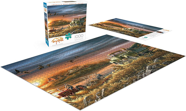 Buffalo Games - Terry Redlin - Patiently Waiting - 1000 Piece Jigsaw Puzzle