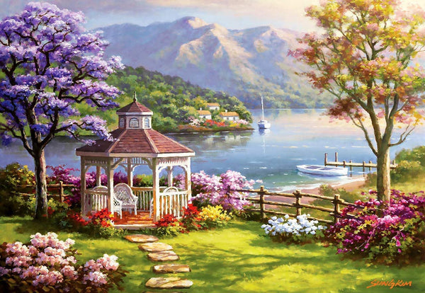 Anatolian - Crystal Lake Retreat Jigsaw Puzzle (2000 Pieces)