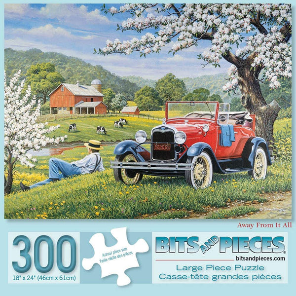 Bits and Pieces - Away from It All 300 Piece Jigsaw Puzzles - 18