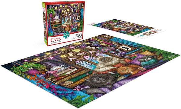 Buffalo Games 17282 - Evening Tea and Tales - 750 Piece Jigsaw Puzzle