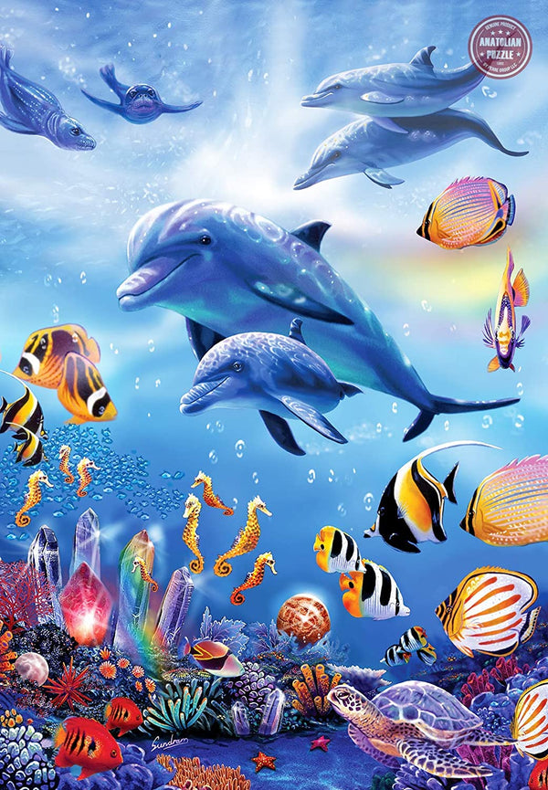 Anatolian - Seahorse Kingdom Jigsaw Puzzle (260 Pieces)