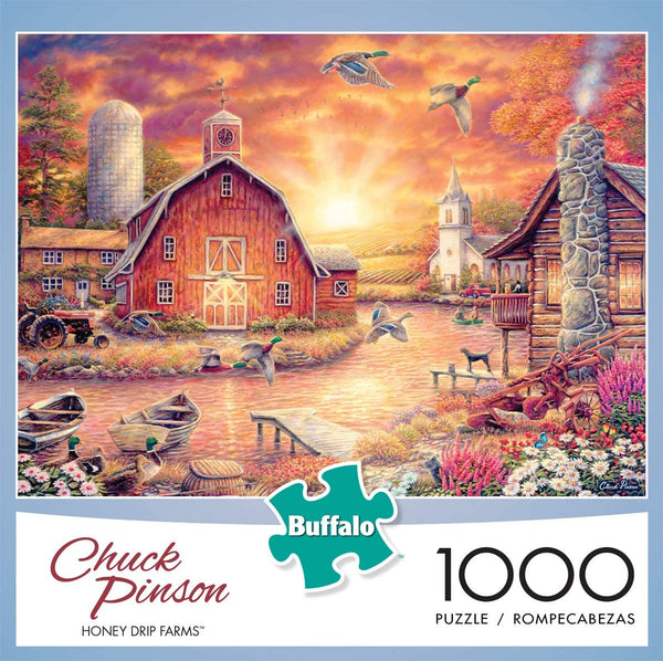 Buffalo Games - Honey Drip Farms - 1000 Piece Jigsaw Puzzle
