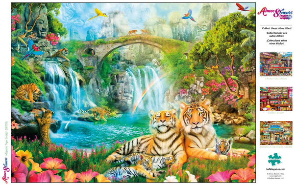 Buffalo Games - Aimee Stewart - Majestic Tiger Grotto - 1000Piece Jigsaw Puzzle