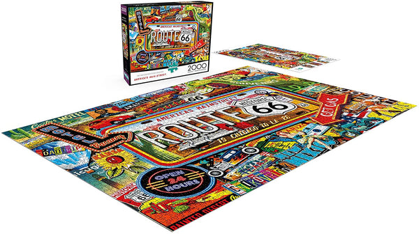 Buffalo Games - America's Main Street - 2000 Piece Jigsaw Puzzle