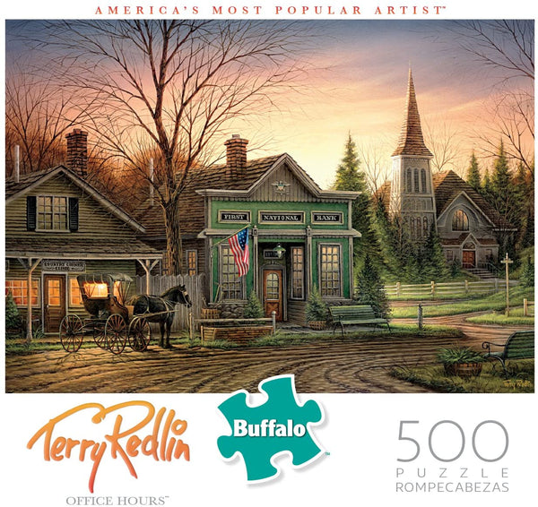 Buffalo Games - Terry Redlin - Office Hours - 500 Piece Jigsaw Puzzle