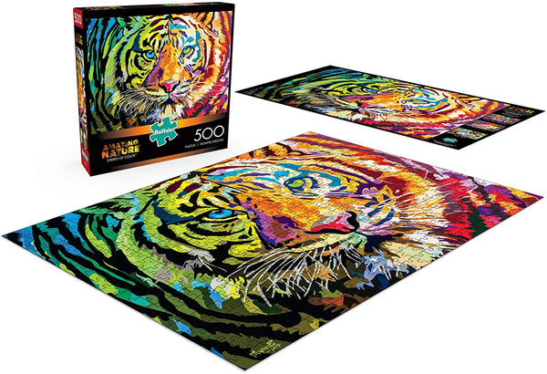 Buffalo Games - Amazing Nature Collection - Stripes of Color - 500 Piece Jigsaw Puzzle