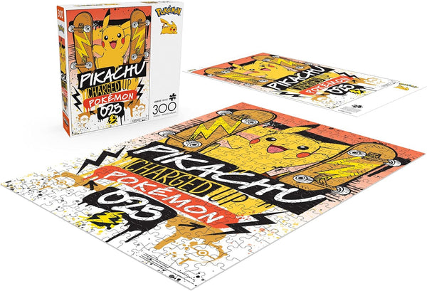 Buffalo Games - Pokemon - Charged UP - 300 Large Piece Jigsaw Puzzle
